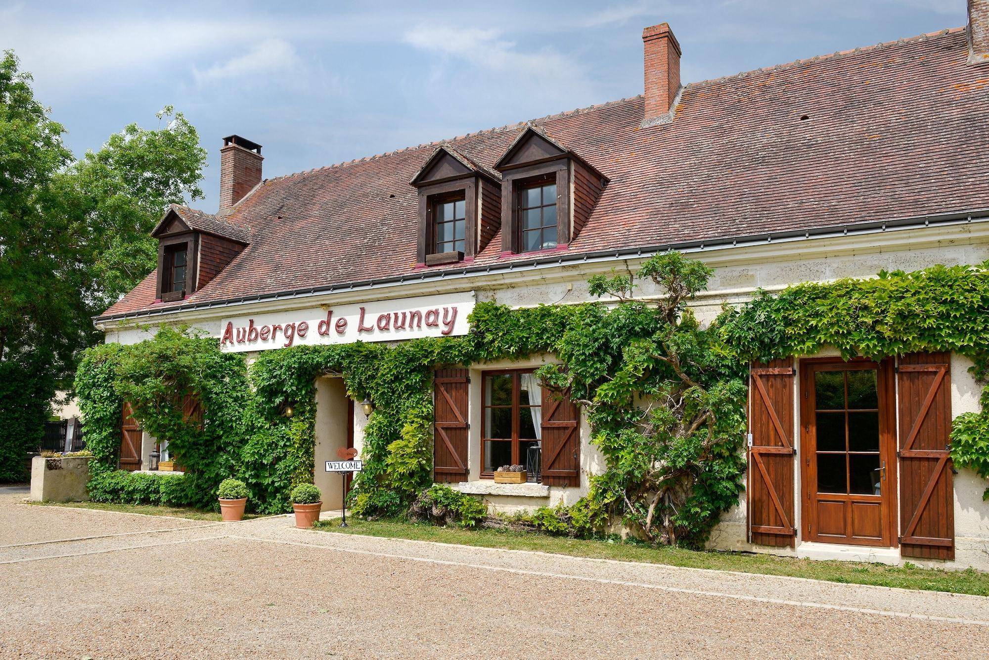 Logis Auberge De Launay Limeray Exteriör bild