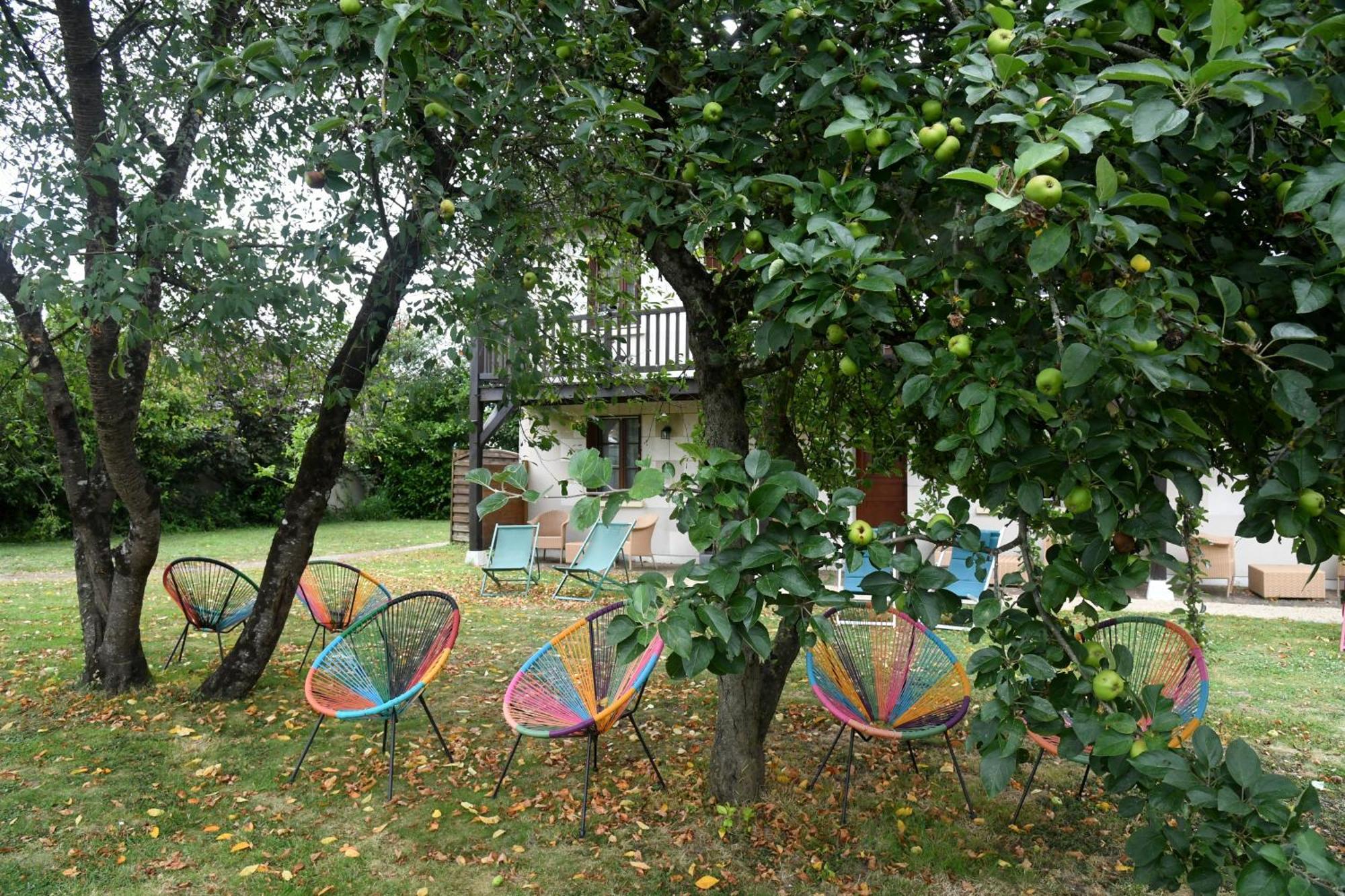 Logis Auberge De Launay Limeray Exteriör bild
