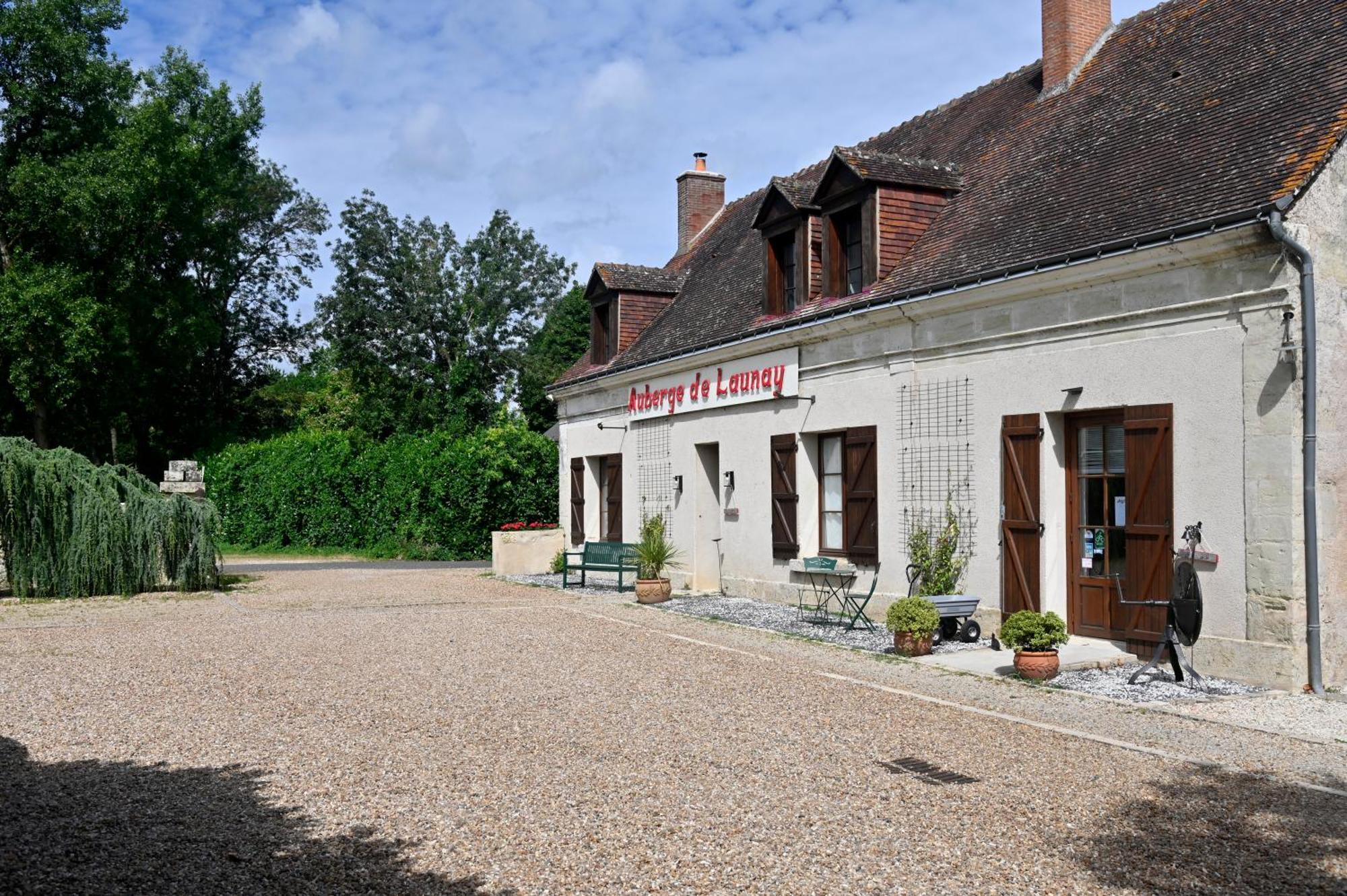 Logis Auberge De Launay Limeray Exteriör bild