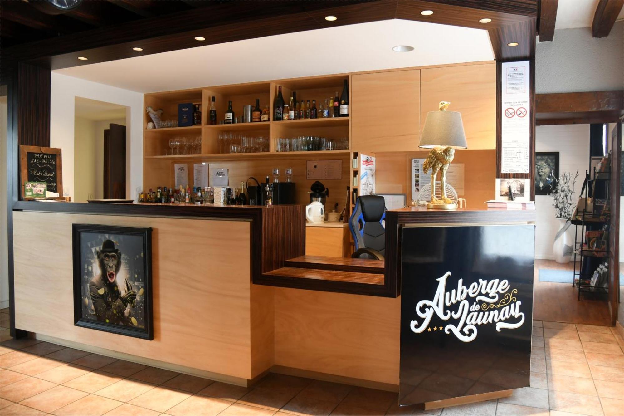 Logis Auberge De Launay Limeray Exteriör bild